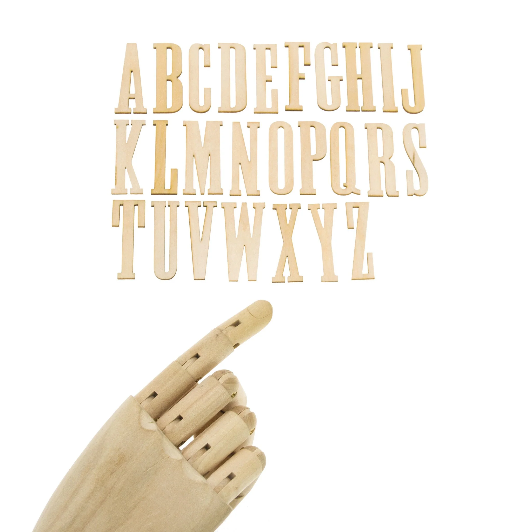 Wooden Alphabet (26pcs) - Image 2