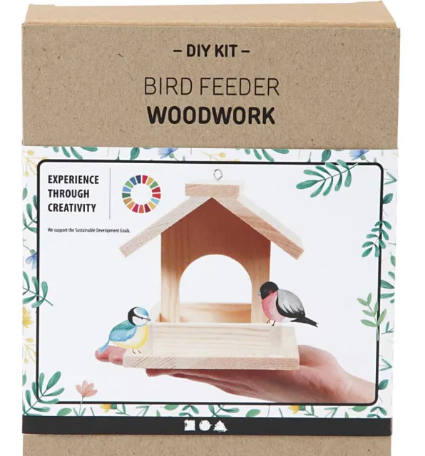Wooden Birdfeeder Kit