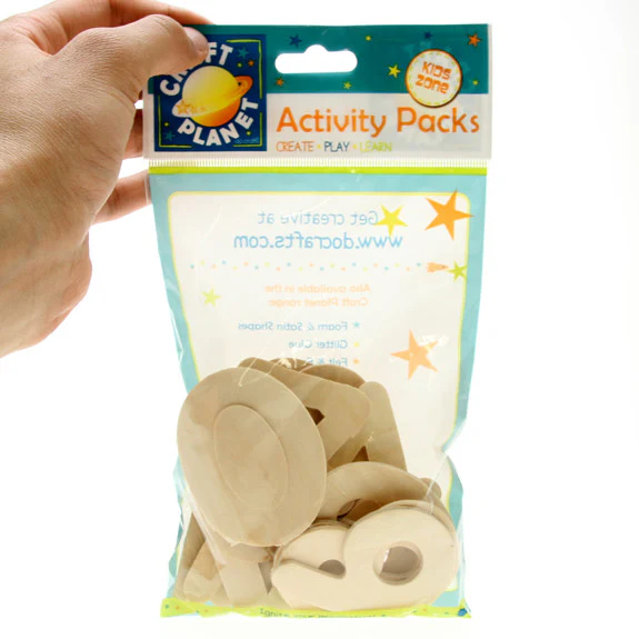Wooden Numbers 20pk - Image 2