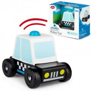 Wooden Sound & Play Police Car
