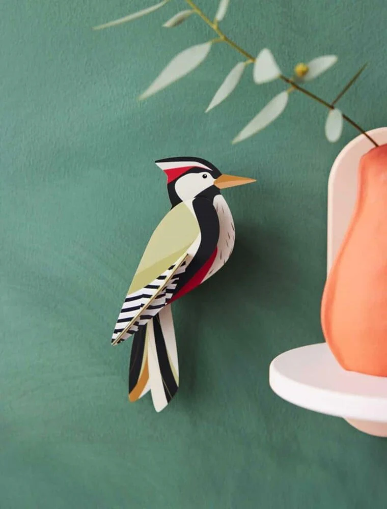 Studio Roof: Wall Art Woodpecker - Image 2