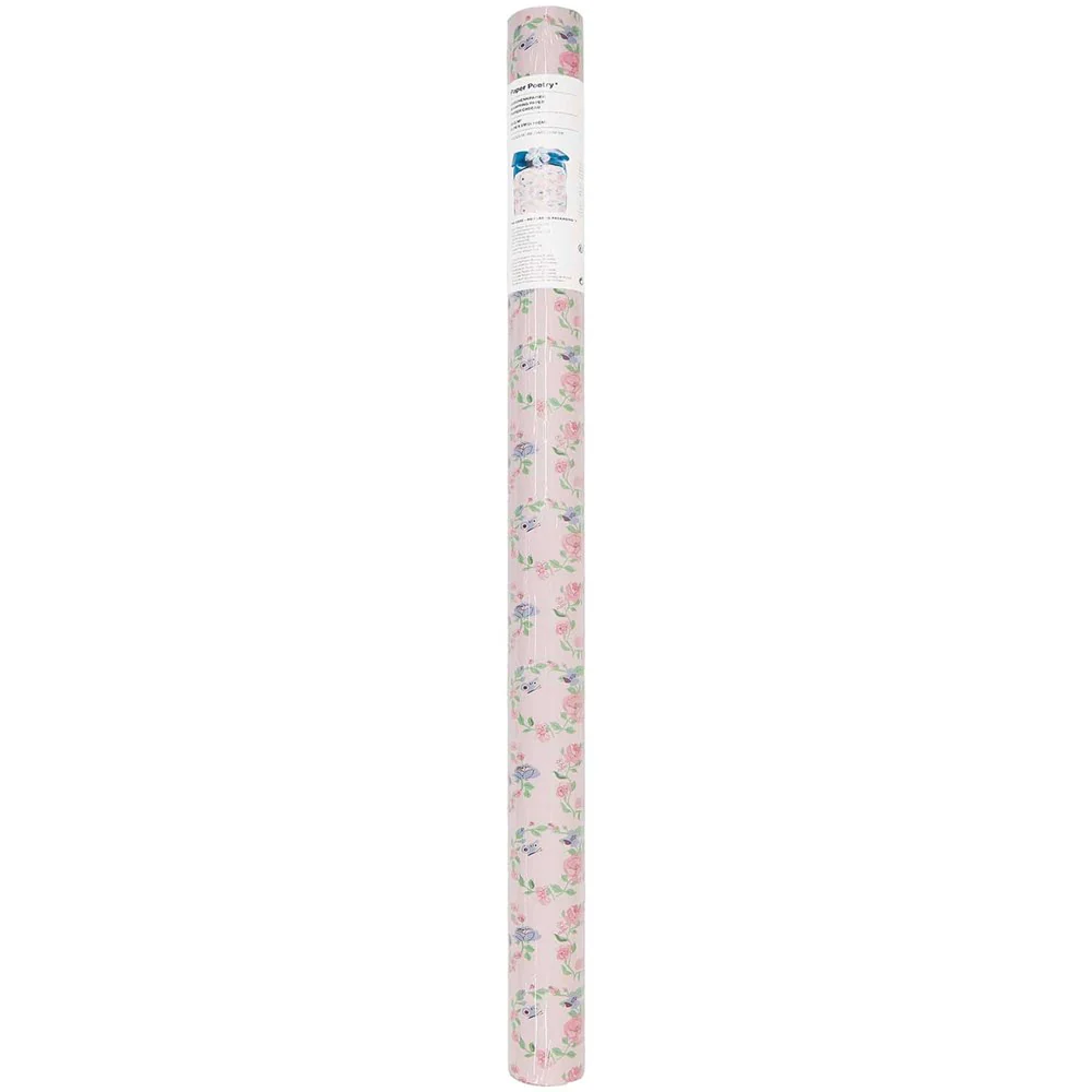 Paper Poetry Wrapping Paper Roses Wreaths