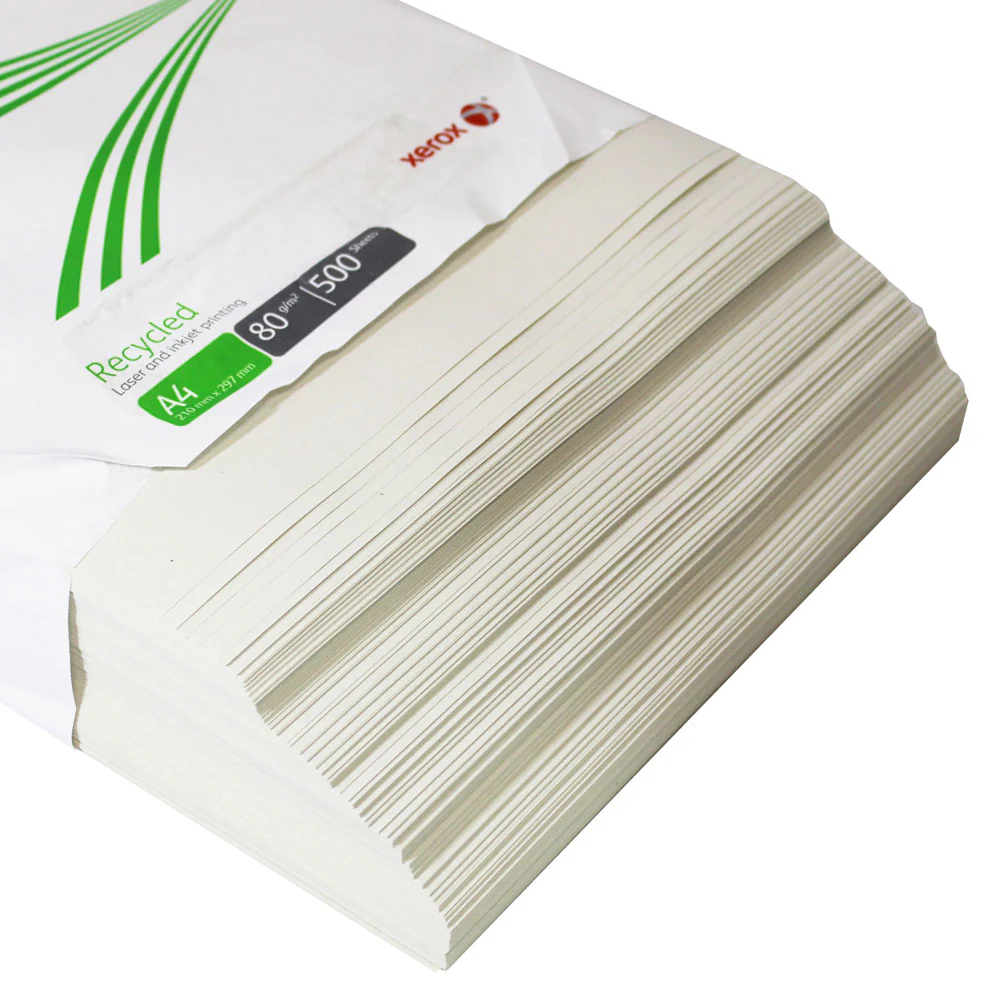 Xerox Recycled 80g pack of 500 sheets - Image 3