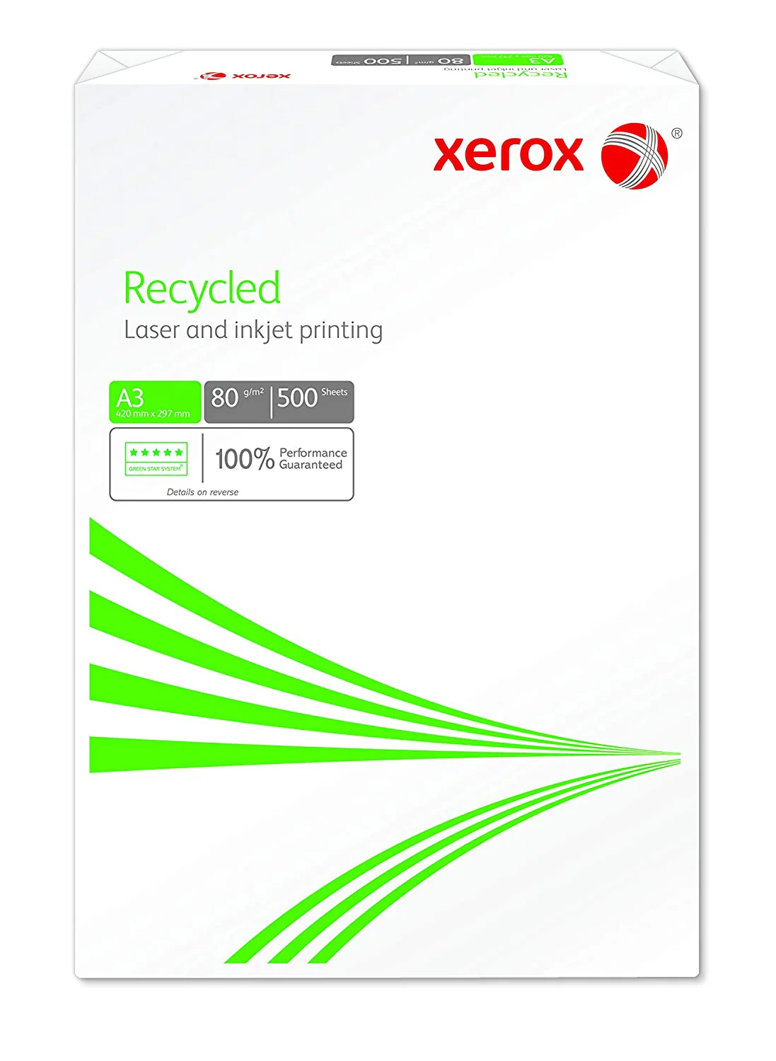 Xerox Recycled 80g pack of 500 sheets - Image 4