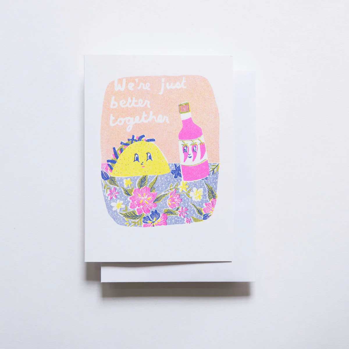 YOW: Riso Card - Better Together Taco