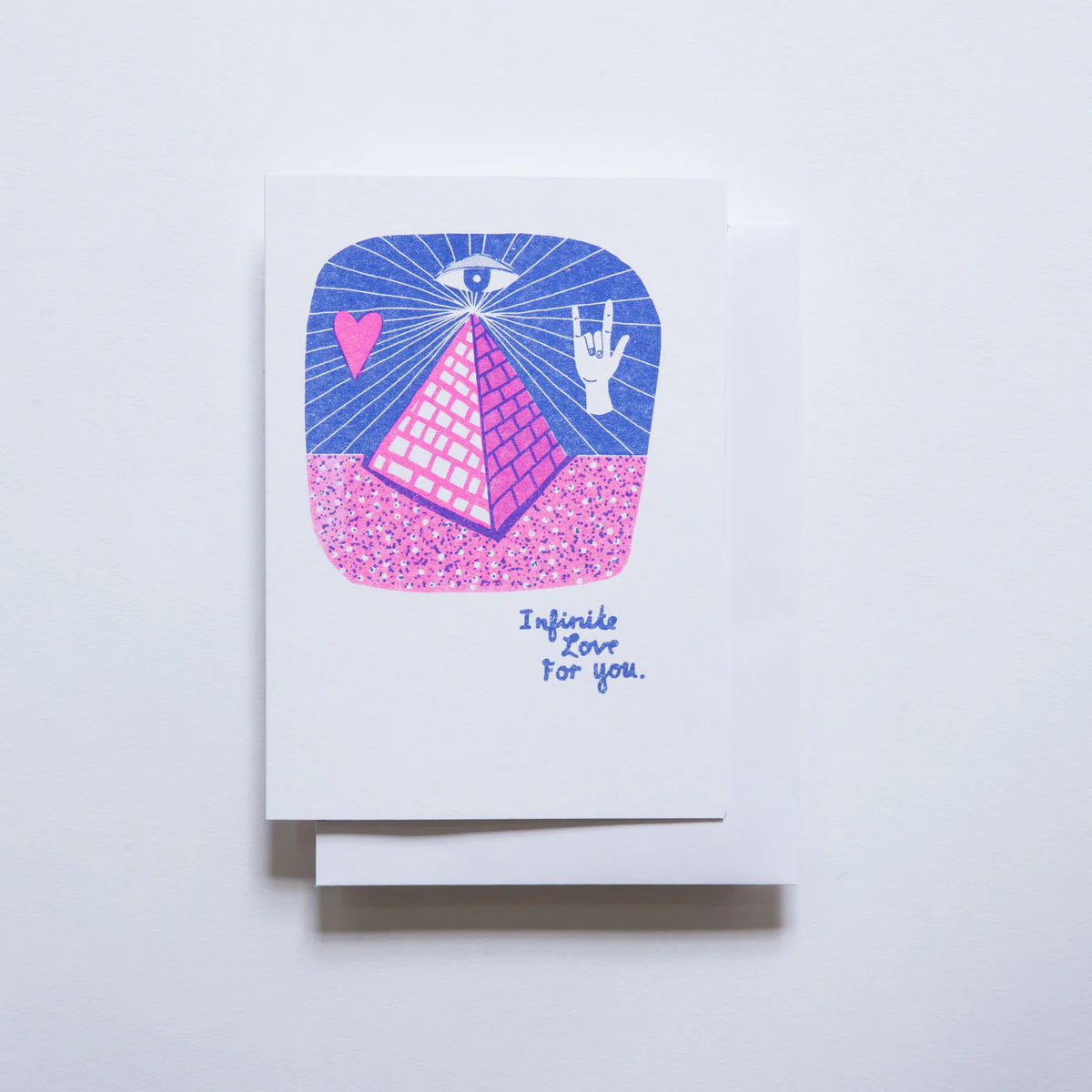 YOW: Riso Card - Infinite Love Pyramid