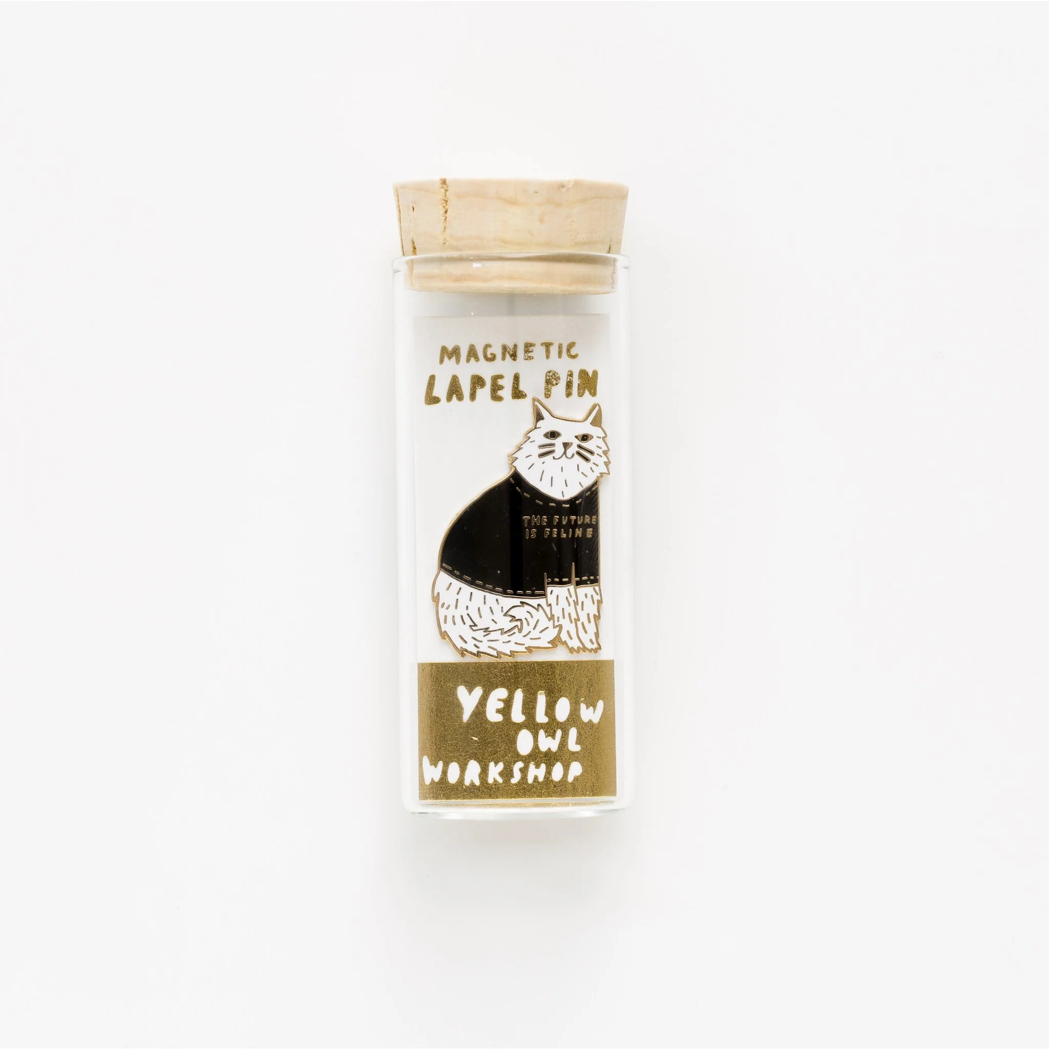YOW: Magnetic Label - Future is Feline
