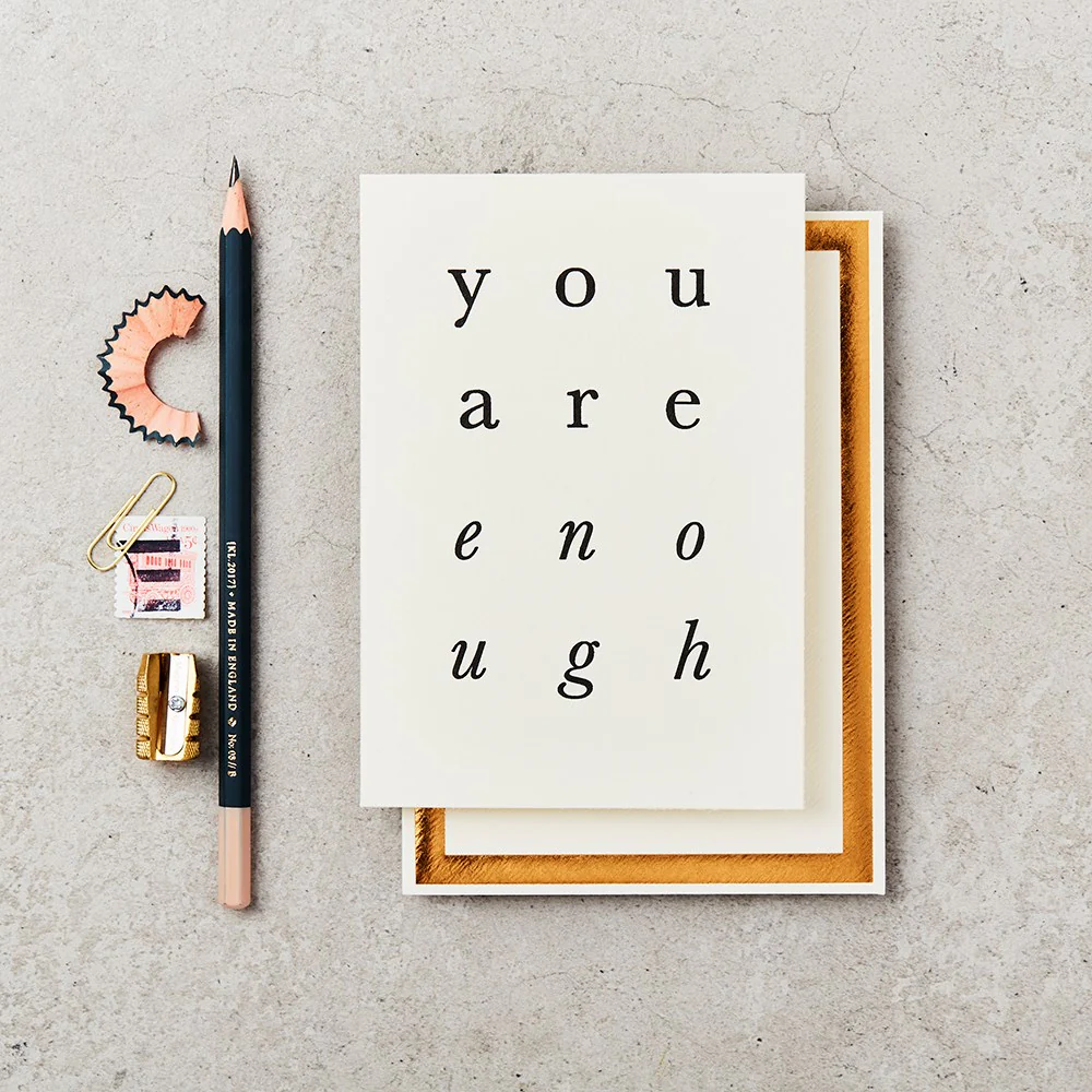 You Are Enough Card