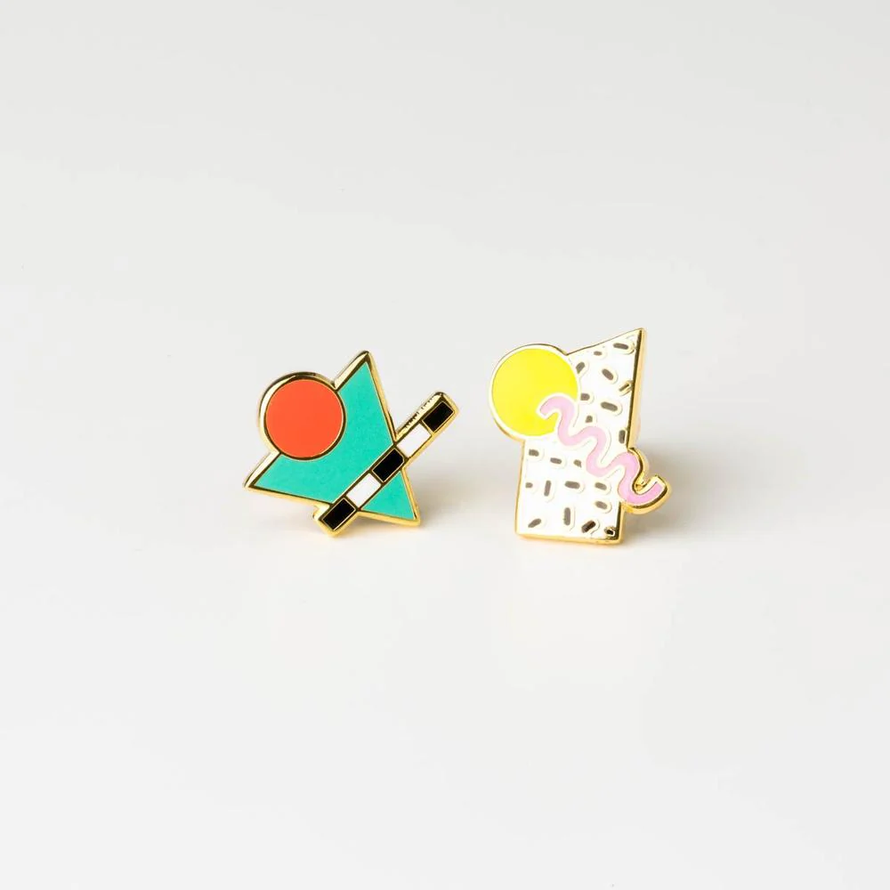 YOW: Earrings - 80s Memphis